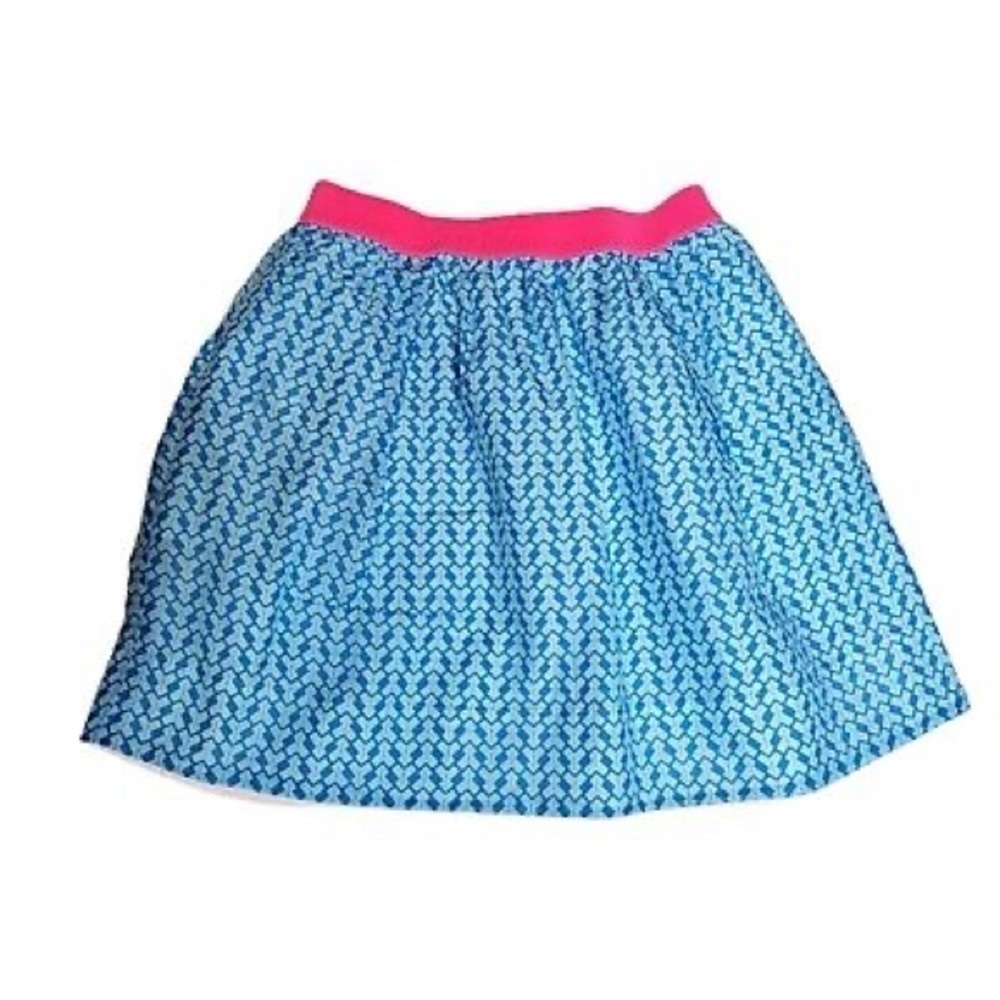 Skirt Girls Size 10 Blue Lined A0188 Crewcuts